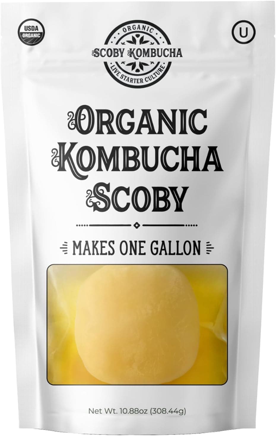 Organic Kombucha Scoby - Live Culture by Scoby Kombucha