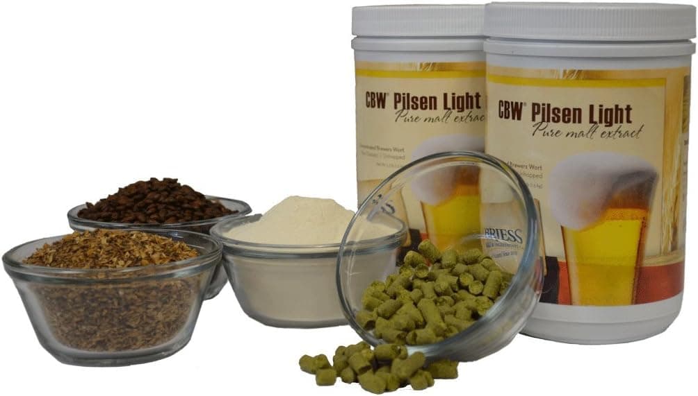 Honey Ginger Beer Ingredient Kit with Dry Yeast and Muslin Bag