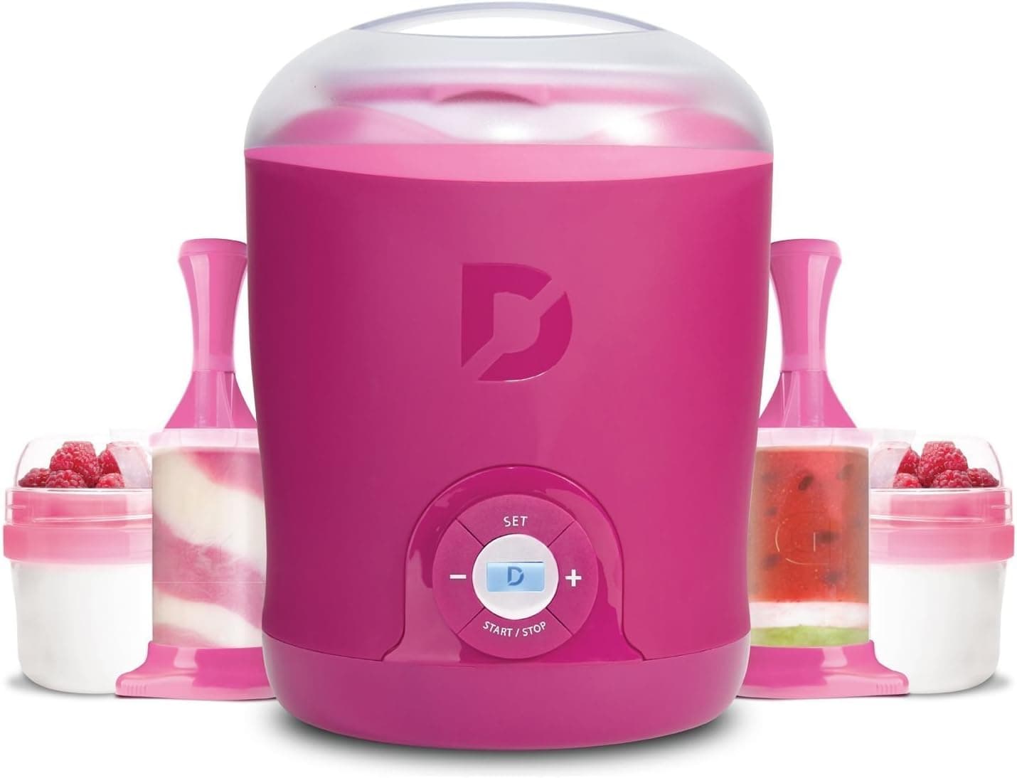 Dash Greek Yogurt Maker Bonus Pack (Pink)
