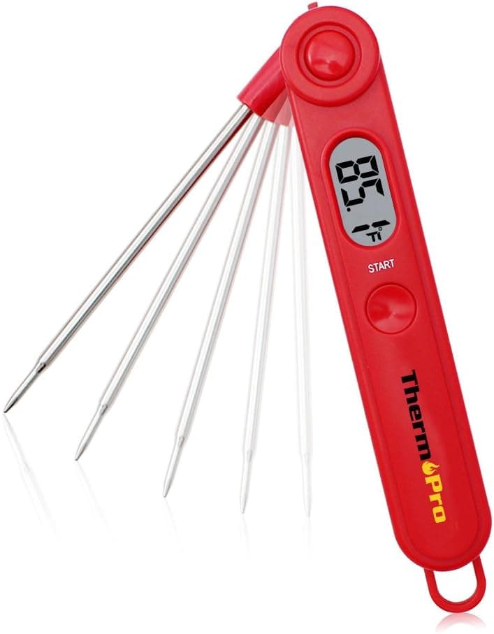 ThermoPro TP03 Instant-Read Kitchen Cooking Digital Thermometer for Grill, BBQ, Meat, Food and Candy