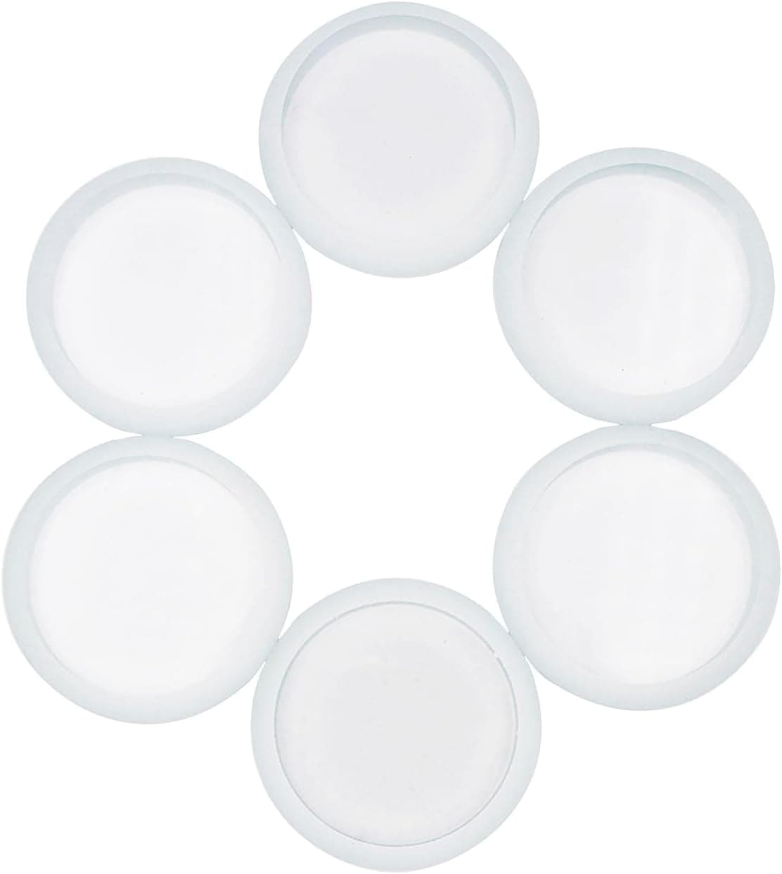 Mason Jar Lifestyle 4 Pack Wide Mouth Tempered Glass Fermentation Weights for Lacto Fermenting