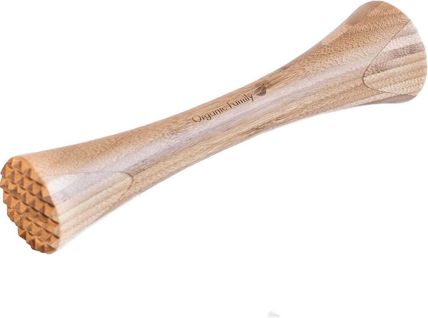 Wooden Tamper and Vegetable Packer - Compact Sauerkraut or Pickles for Fermentation - Sustainable Bamboo Drink Muddler