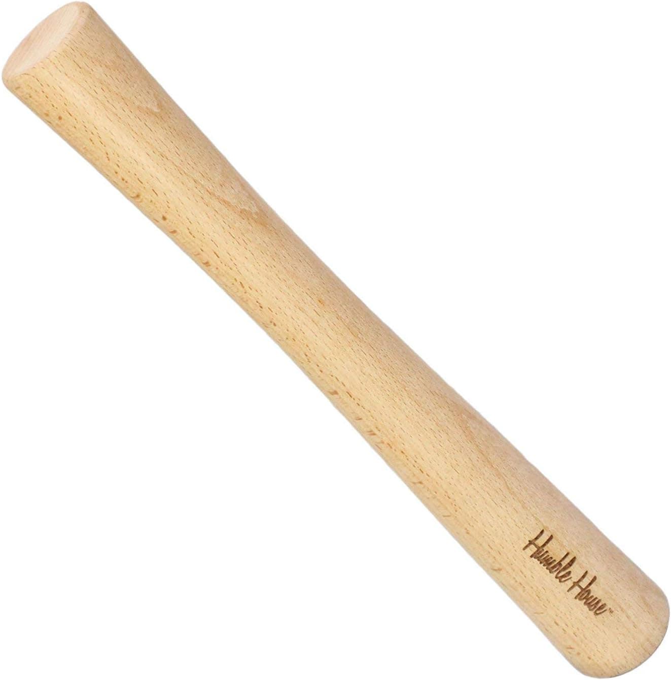 Humble House SAUERSTOMPER Sauerkraut Pounder for Mason Jars 12 inch Solid German Beech Wood Cabbage Tamper