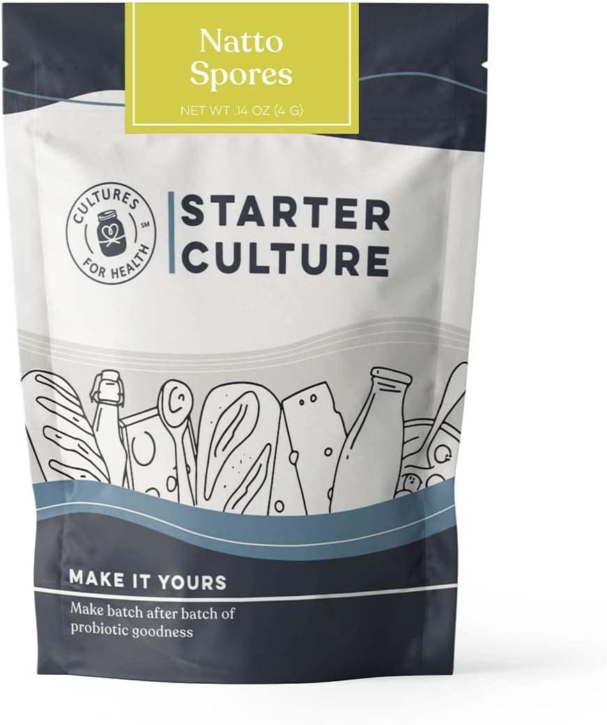 Cultures For Health Natto Starter Spores, Traditional Soybean Japanese Food, Gluten Free Vegan