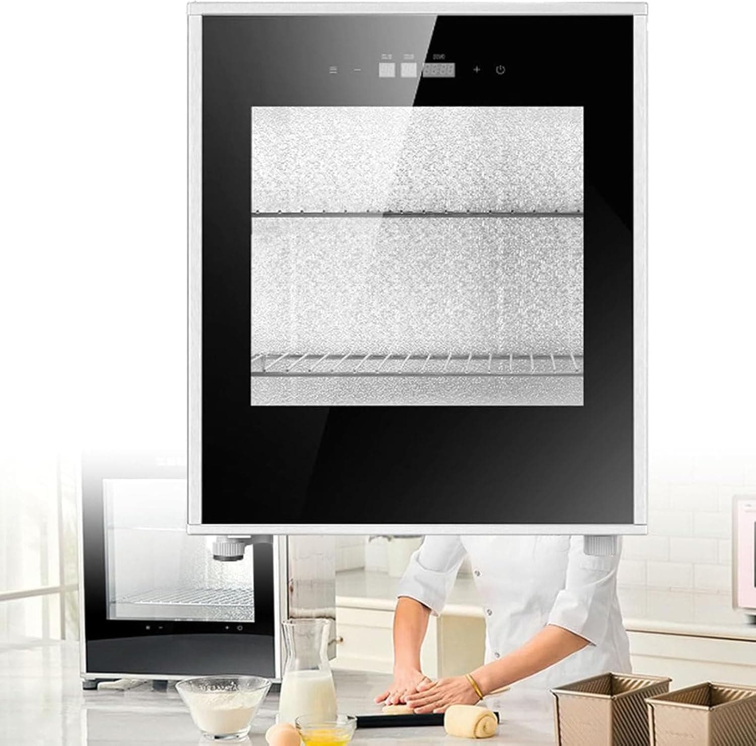Bread Proofing Box 40L Electric Dough Proofer with Humidity and Temperature Control