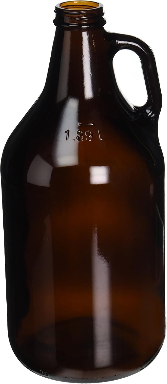 True Fabrications 64 oz Amber Howler Growler